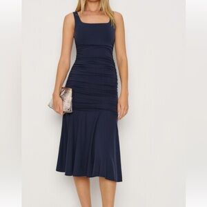 Reformation Midnight Blue Kayla Knit Dress